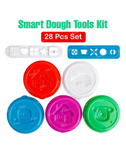 Spot Hunt Clay Dough For Art and Craft 28 Pieces - Multicolor