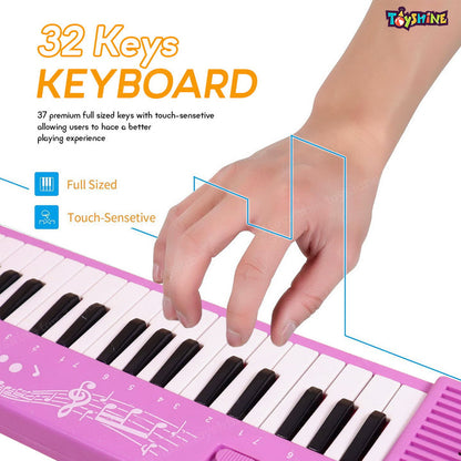 PORTABLE 32 KEYS & 32 MELODY SOUND MINI KEYBOARD PIANO MUSICAL TOYS FOR BABIES AND KIDS, 3+ YEARS KIDS PIANO