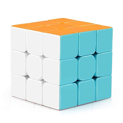 Cubes 3x3 High Speed Sticker Less Magic Puzzle Cube Game Toy (3x3)