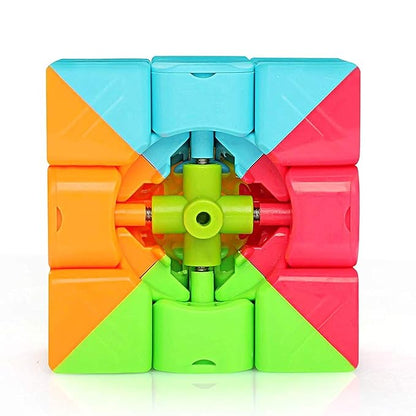 Cubes 3x3 High Speed Sticker Less Magic Puzzle Cube Game Toy (3x3)