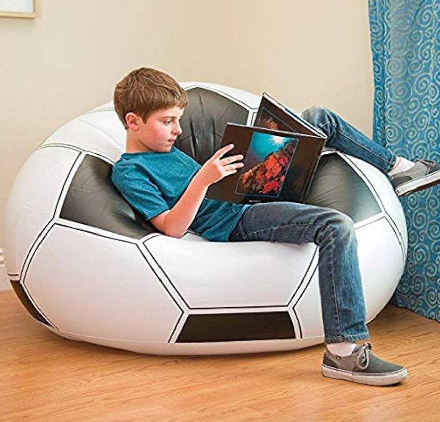 Soccer ball chair beanless  bag