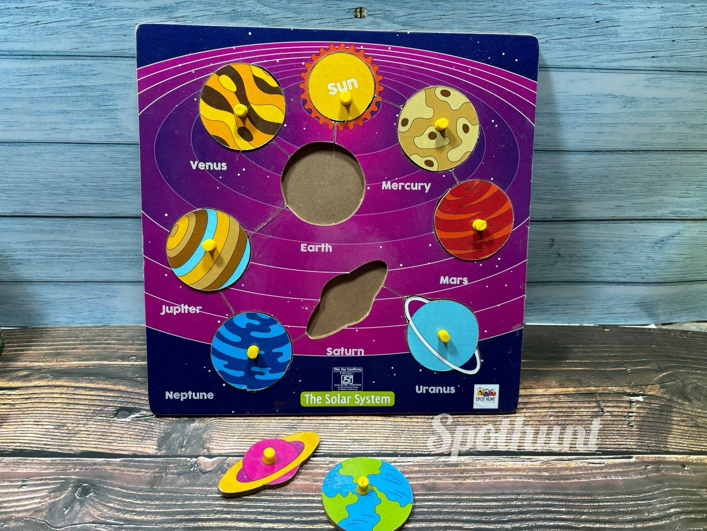 Solar system puzzle