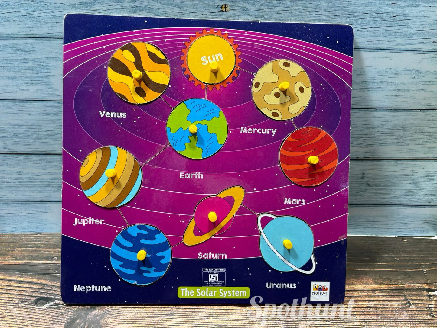 Solar system puzzle