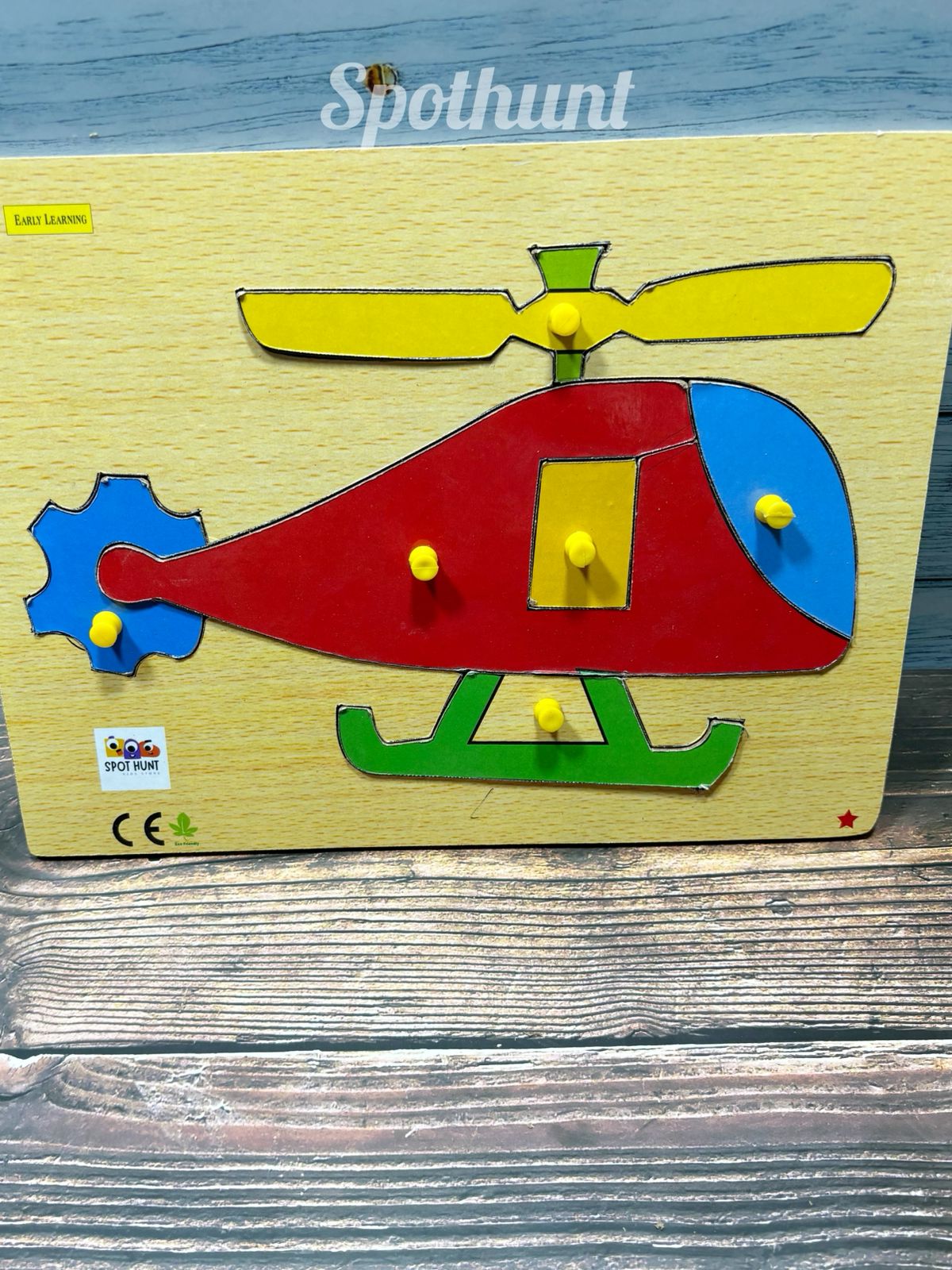 Helicopter puzzle