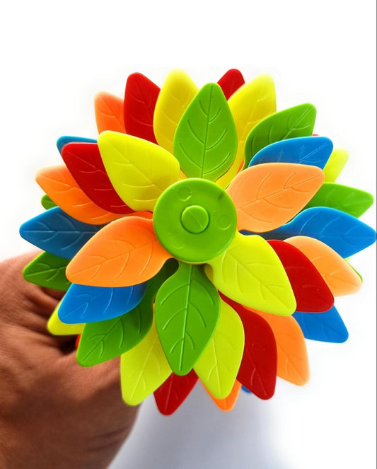 Candy Flower Toy for Kids | Stress Relief Toy - Colorful Twisting and Rotating Fidget Spinner for Kids & Adults | Durable, Fun Stress Buster Gift