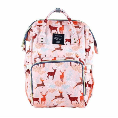 Cute Printed Diaper Backpack