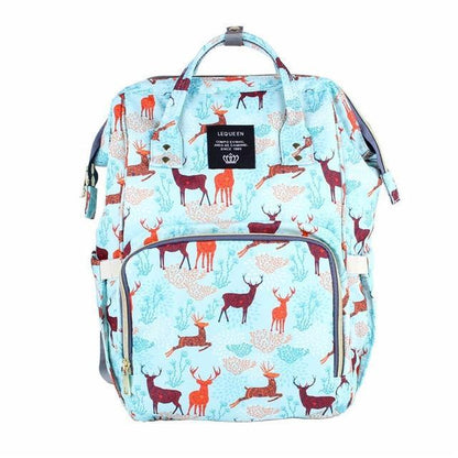 Cute Printed Diaper Backpack