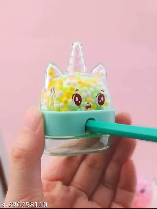 Unicorn Design Pencil Sharpener for Kids (2 Piece)